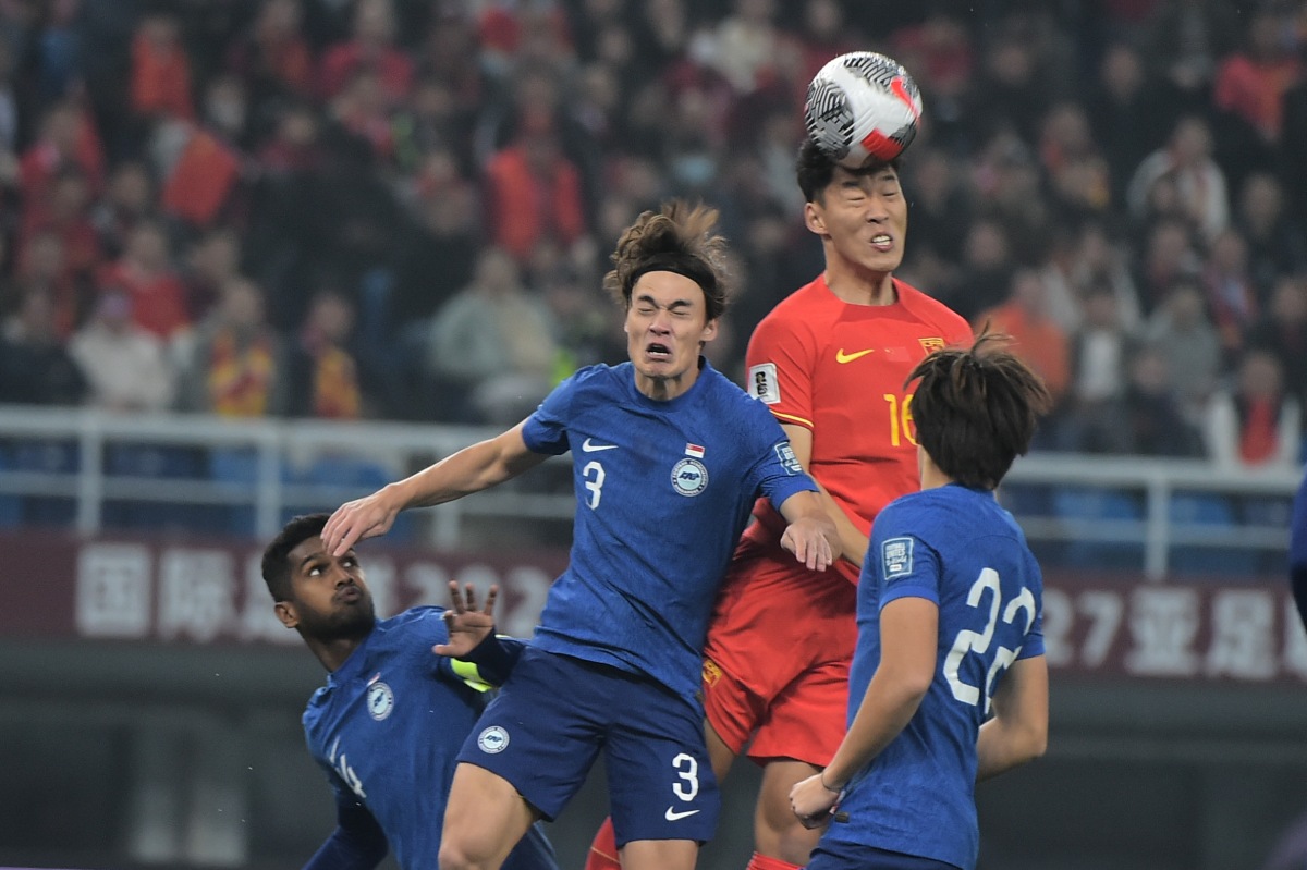 包含世预赛:国足主场大胜新加坡队终结五场不胜的词条 第2张