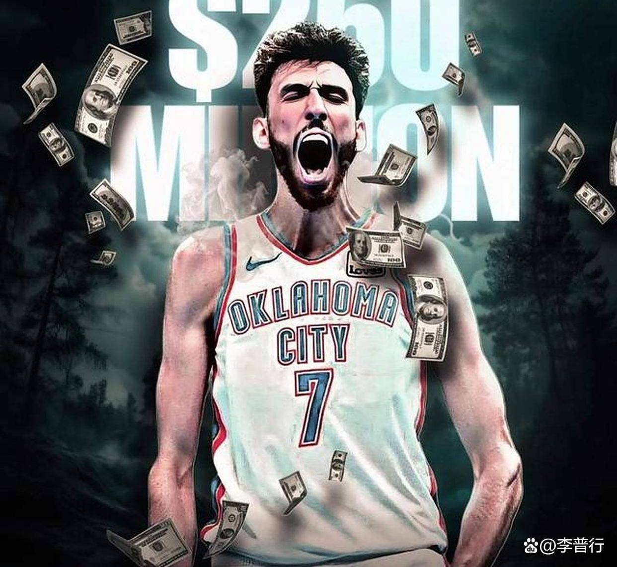 包含雷霆提前续约霍姆格伦5年顶薪最高可达2.5亿美元的词条