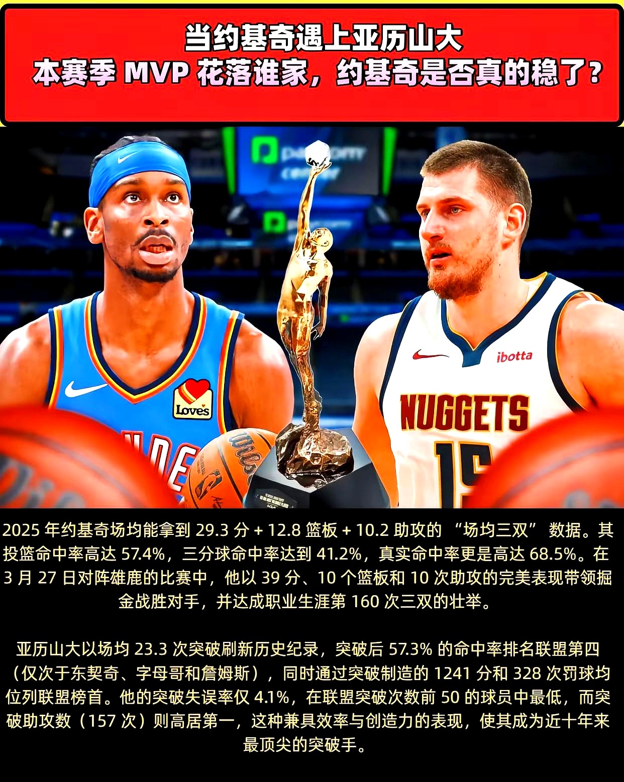 包含约基奇谈达成赛季场均三双：挺好的，我想我以前没做到过的词条  第2张