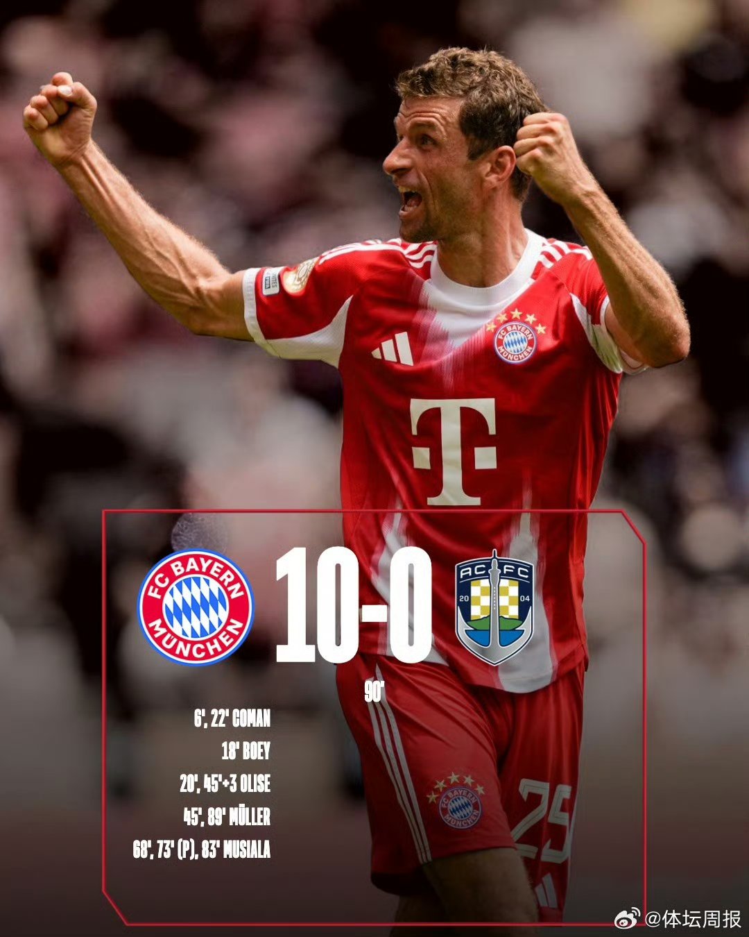 再见！穆勒留给拜仁的不只是进球和助攻更是忠诚与时的简单介绍