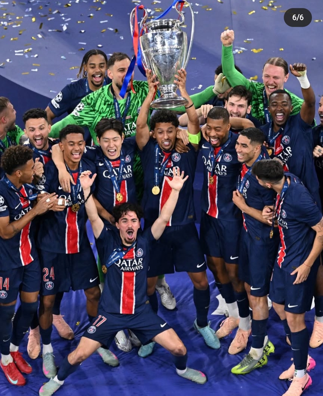 关于恭喜!巴黎首夺世界级冠军今年加冕6冠王史上的信息 第2张