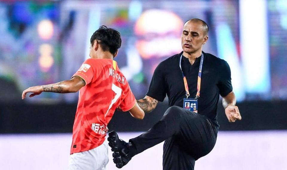 关于意名记：中国足协与卡纳瓦罗在米兰展开新一轮直接会谈的信息