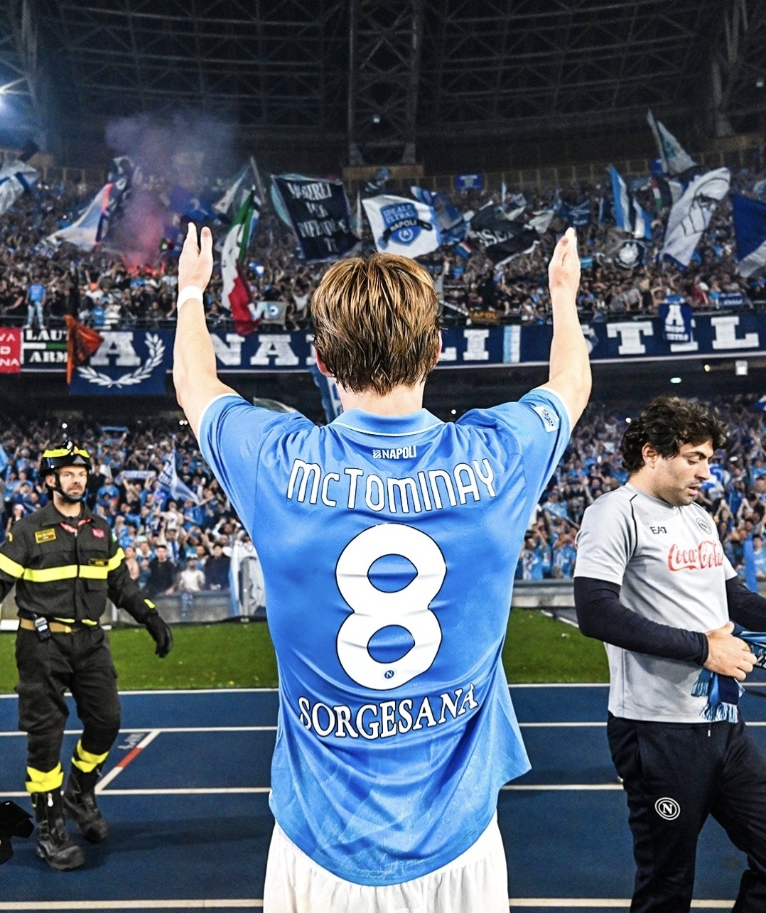 关于那不勒斯需找回麦克托米奈进球状态，他与丁丁站位重叠的信息  第2张