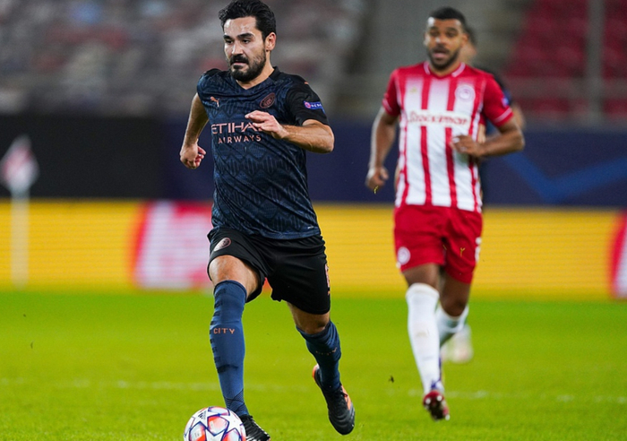 奥林匹亚科斯客战枪手3连胜，仅曼城能在酋长球