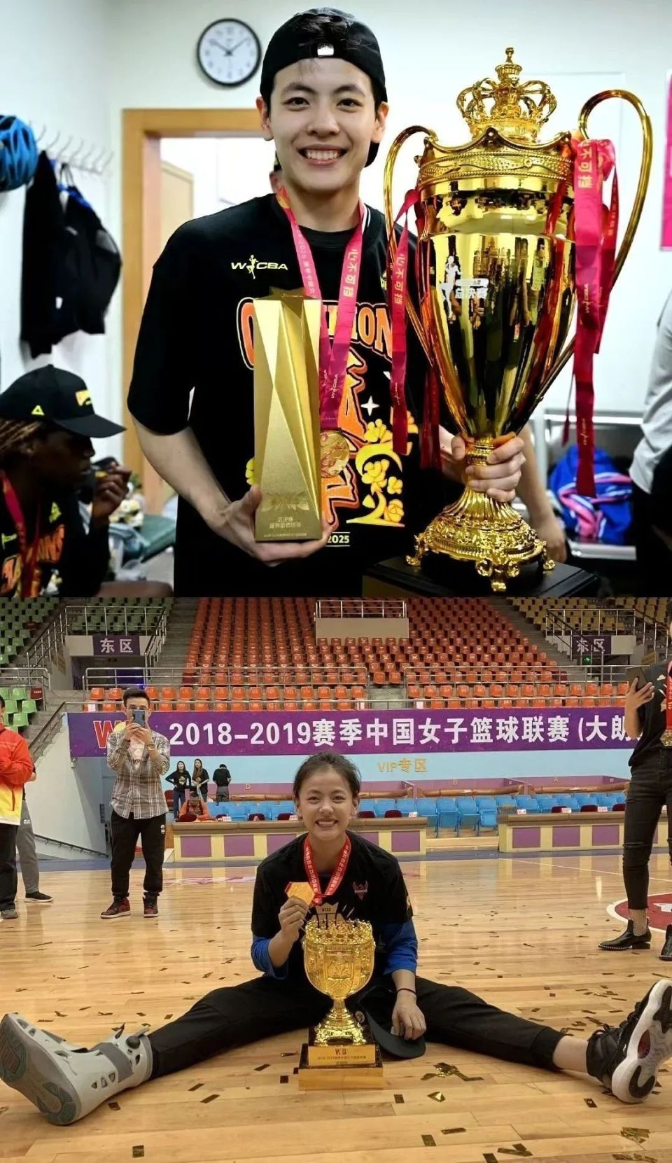 姐妹连线！杨力维杨舒予合砍25分老将发力助队大胜的简单介绍