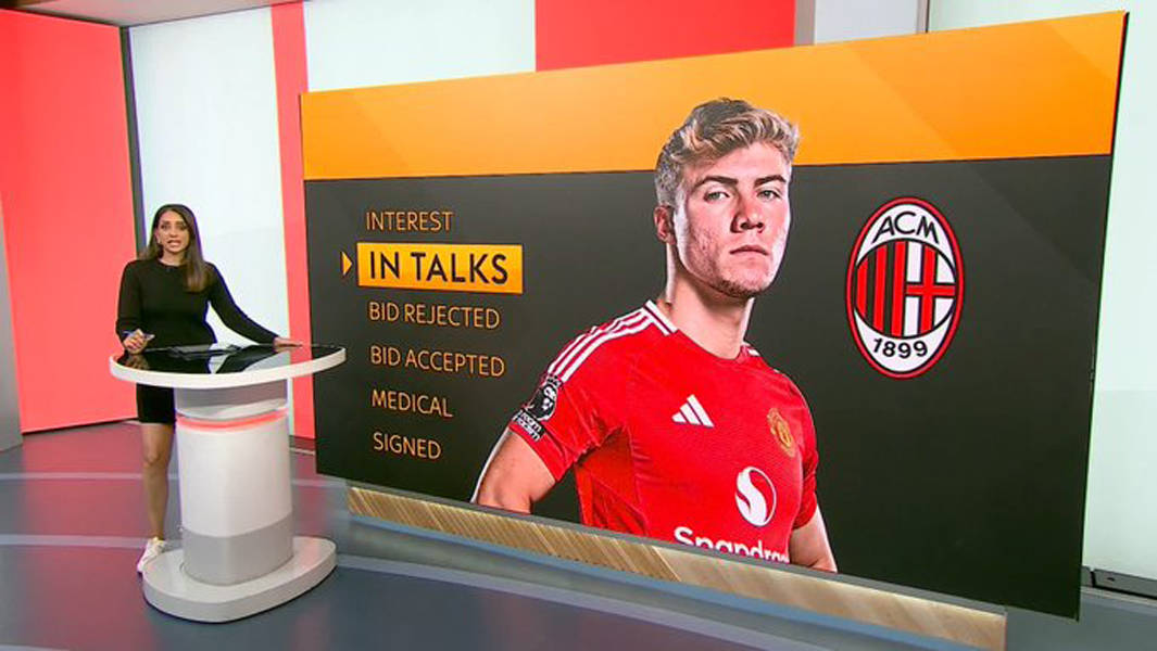 关于补强进攻，亚特兰大考虑从曼联签回霍伊的信息