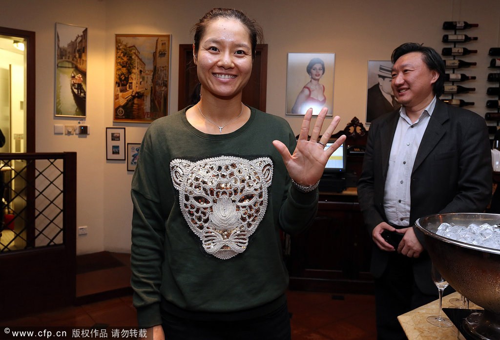 惊喜！李娜重返表演赛场！