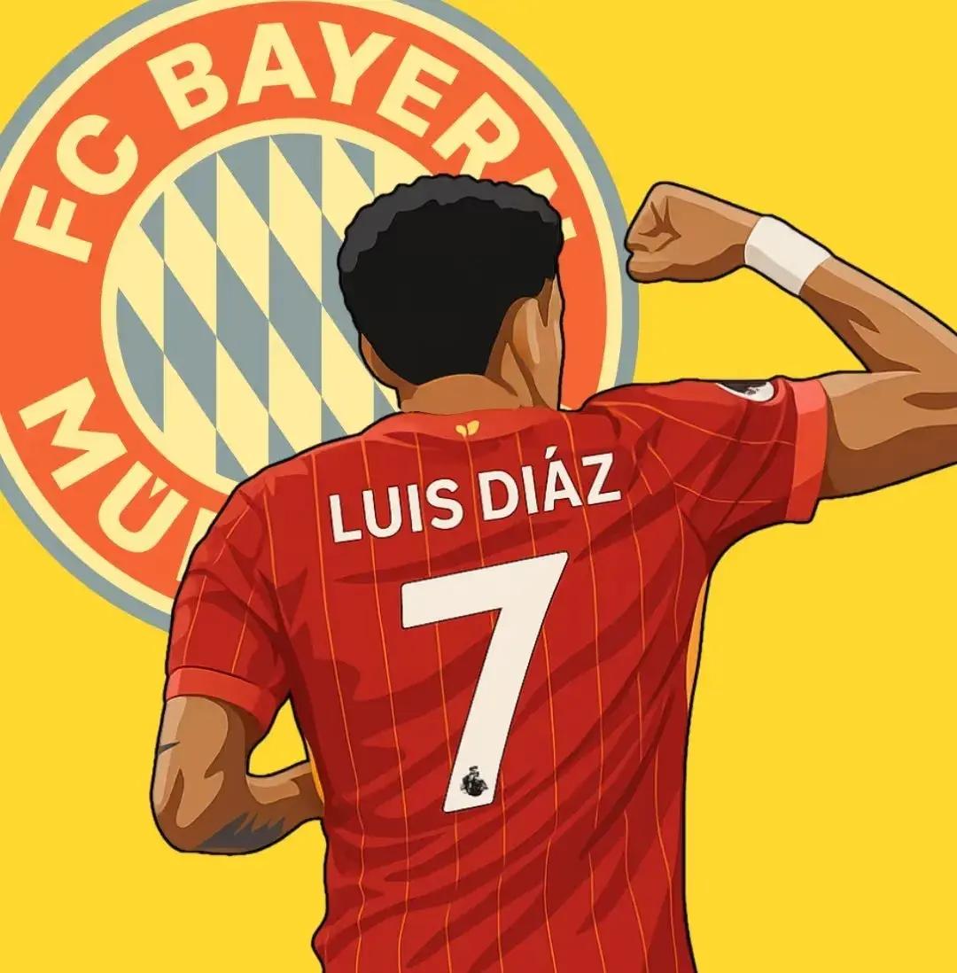 包含拜仁官方签下7500万欧元先生迪亚斯利物浦难以拒绝给的报价的词条