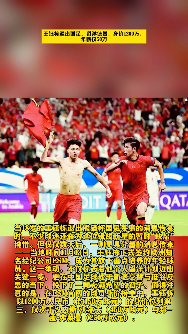 3场0球！王钰栋真比不了武磊？不传球张玉宁惹争议，成国足最大输家的简单介绍