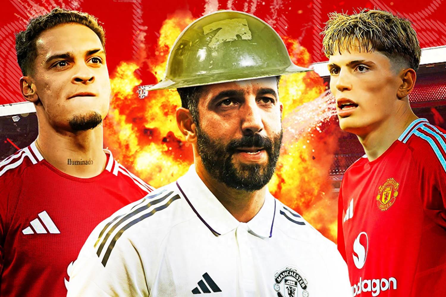 阿莫林希望美国行回来前让桑乔、加纳乔、安东尼离队的简单介绍