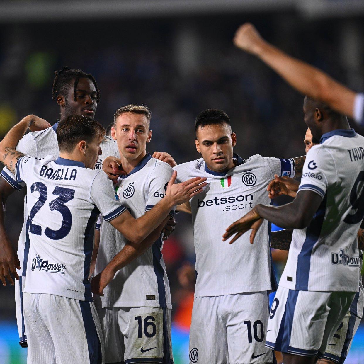 包含意甲领头羊易主！劳塔罗传射，国米3-1复仇博洛尼亚超AC米兰登顶的词条