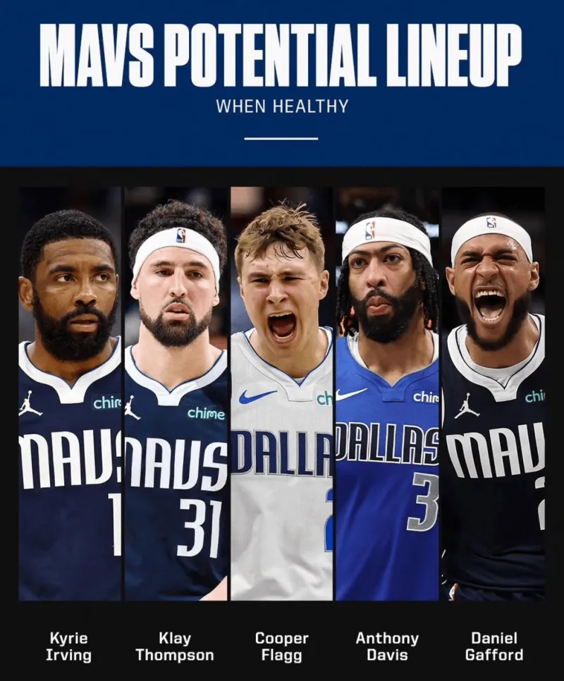 曝独行侠愿意交易任何球员除了欧文和弗拉格的简单介绍